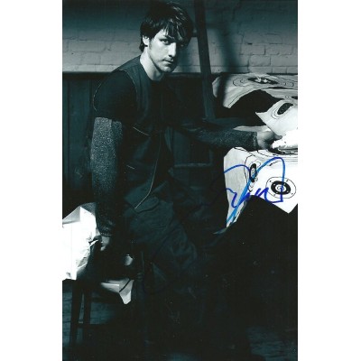 James McAvoy autograph (The Chronicles of Narnia; X-Men)