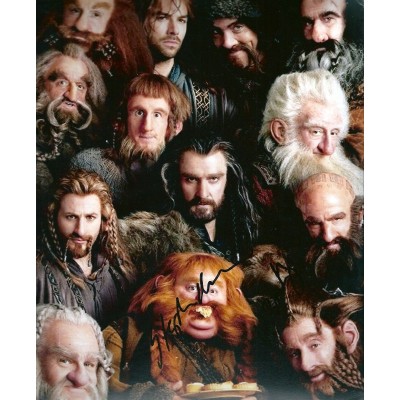 Jed Brophy and Stephen Hunter autograph (The Hobbit)