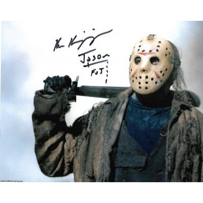 Ken Kirzinger autograph AFTAL 2 (Freddy vs. Jason)