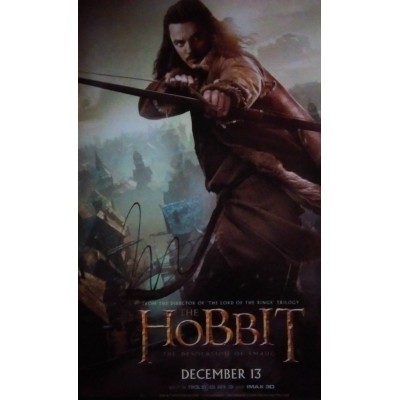 Luke Evans autograph (The Hobbit)