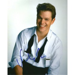 Matt Damon autograph 3