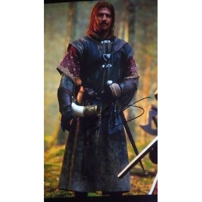 Sean Bean autograph (The Lord of the Rings)