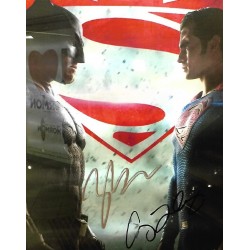 Ben Affleck and Zack Snyder autograph