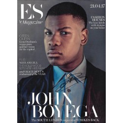 John Boyega Signed Magazine (Star Wars)