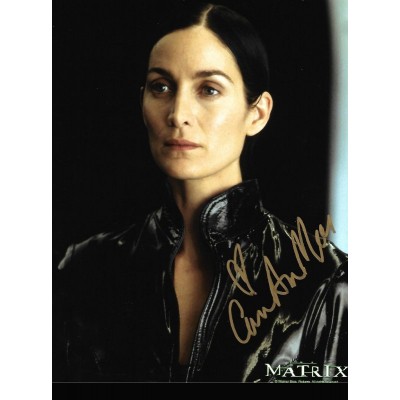 Carrie-Anne Moss autograph 2 (The Matrix)