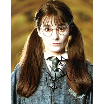 Shirley Henderson autograph AFTAL (Harry Potter)