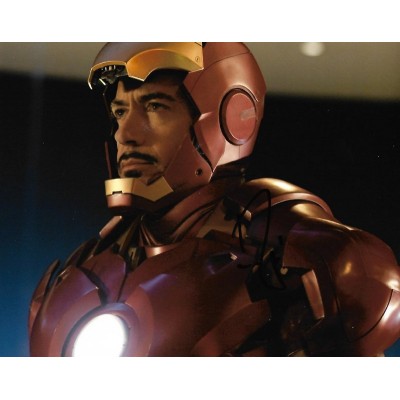 Robert Downey Jr autograph AFTAL 4 (Iron Man)