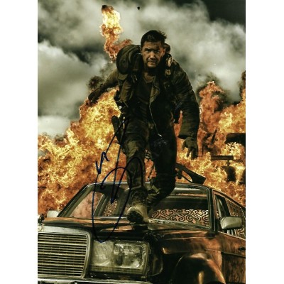 Tom Hardy autograph AFTAL 2 (Mad Max: Fury Road)