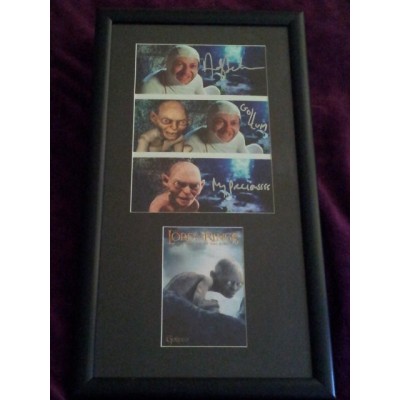 Andy Serkis autograph AFTAL 4 (The Lord of the Rings)