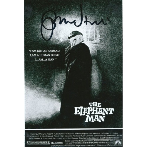 John Hurt Autograph The Elephant Man