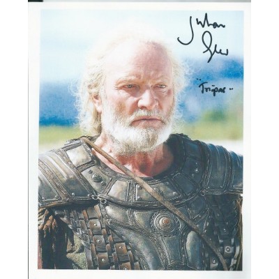 Julian Glover autograph (Troy; Game of Thrones)