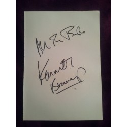 Kenneth Branagh autograph