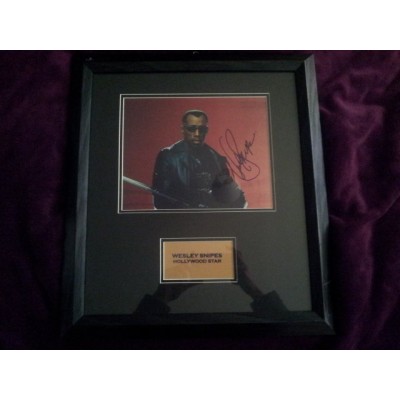 Wesley Snipes autograph