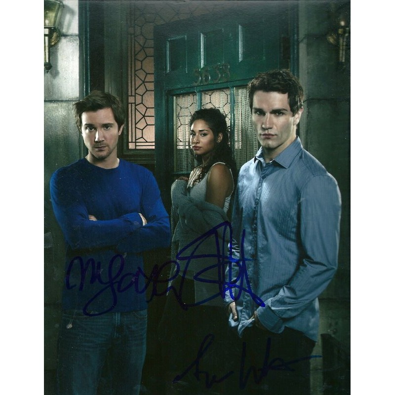 Being Human US main cast autograph