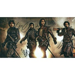 The Musketeers cast autograph 2
