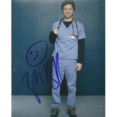 Zach Braff autograph AFTAL (Scrubs)