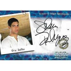 Adam Rodriguez Signed Trading Card (CSI: Miami)