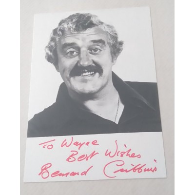 Bernard Cribbins dedicated autograph 2 (Doctor Who)