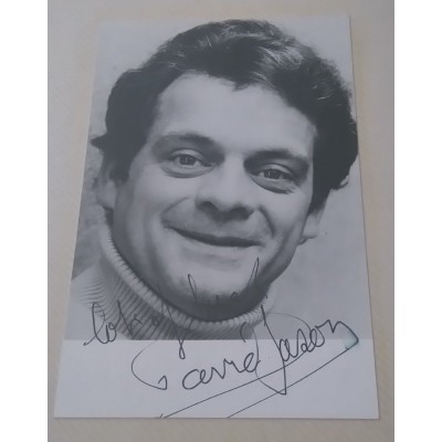 David Jason autograph AFTAL 2 (Only Fools..; A Touch of Frost)