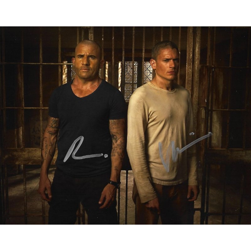 Dominic Purcell & Wentworth Miller autograph