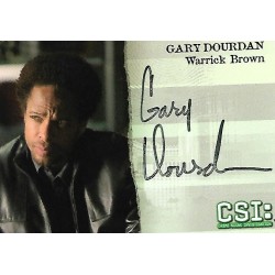 Gary Dourdan Signed Trading Card (CSI)