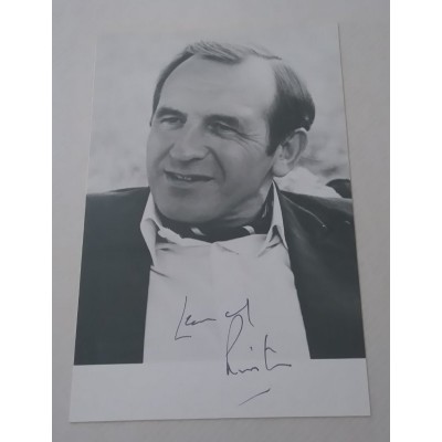 Leonard Rossiter autograph AFTAL (Rising Damp)