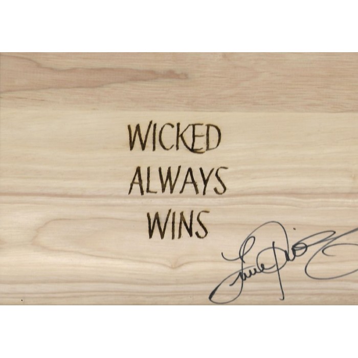 Lana Parrilla Signed Wooden Chopping Board (Once Upon A Time)