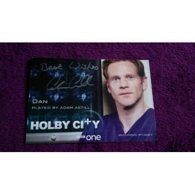 Adam Astill autograph 1 (Holby City)