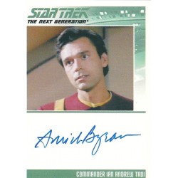 Amick Byram Signed Trading Card (Star Trek: The Next Generation)