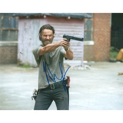 Andrew Lincoln autograph 7 (The Walking Dead)