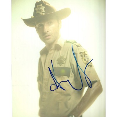 Andrew Lincoln autograph 8 (The Walking Dead)