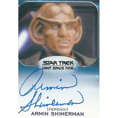 Armin Shimerman Signed Trading Card (Star Trek)