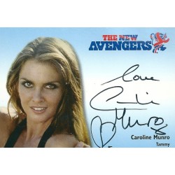 Caroline Munro Signed Trading Card (The New Avengers)