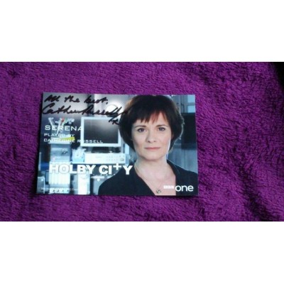 Catherine Russell autograph (Holby City)