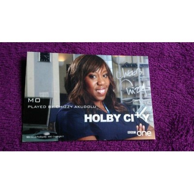 Chizzy Akudolu autograph (Holby City)