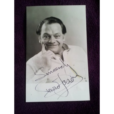 David Jason autograph 1 (Only Fools..; A Touch of Frost)
