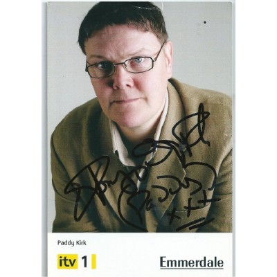 Dominic Brunt autograph (Emmerdale)
