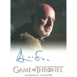 Dominic Carter Signed Trading Card (Game of Thrones)