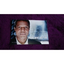 Hugh Quarshie autograph (Holby City)