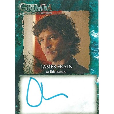 James Frain Signed Trading Card (Grimm)