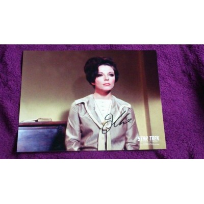 Joan Collins autograph AFTAL (Star Trek)