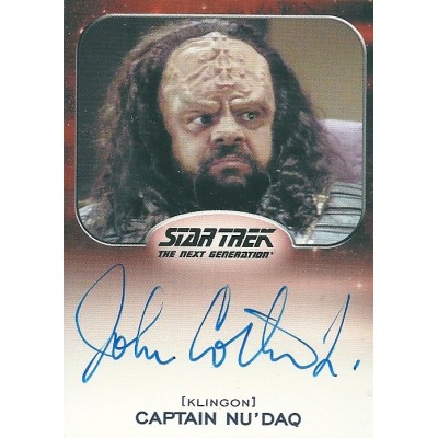 John Cothran Jr. Signed Trading Card (Star Trek)