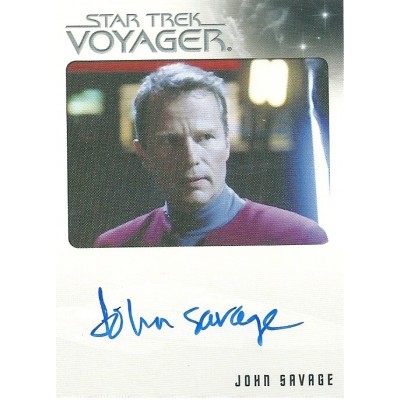 John Savage Signed Trading Card (Star Trek: Voyager)