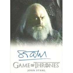 John Stahl Signed Trading Card (Game of Thrones)