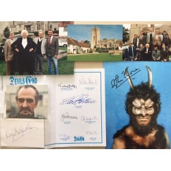 Jon Pertwee and cast autograph (Doctor Who)