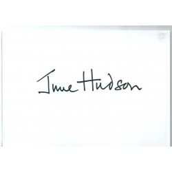 June Hudson autograph
