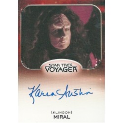 Karen Austin Signed Trading Card (Star Trek)