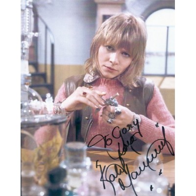 Katy Manning dedicated autograph (Doctor Who)