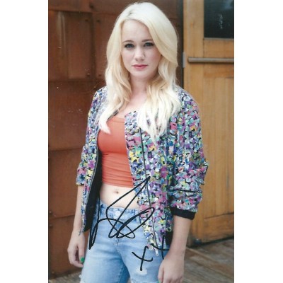 Kirsty-Leigh Porter autograph AFTAL (Hollyoaks)