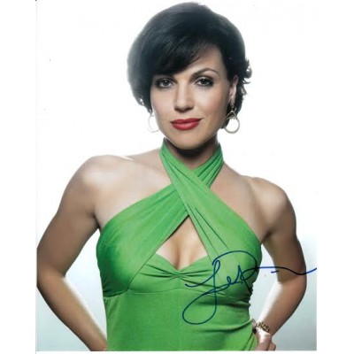 Lana Parrilla autograph 2 (Once Upon A Time)